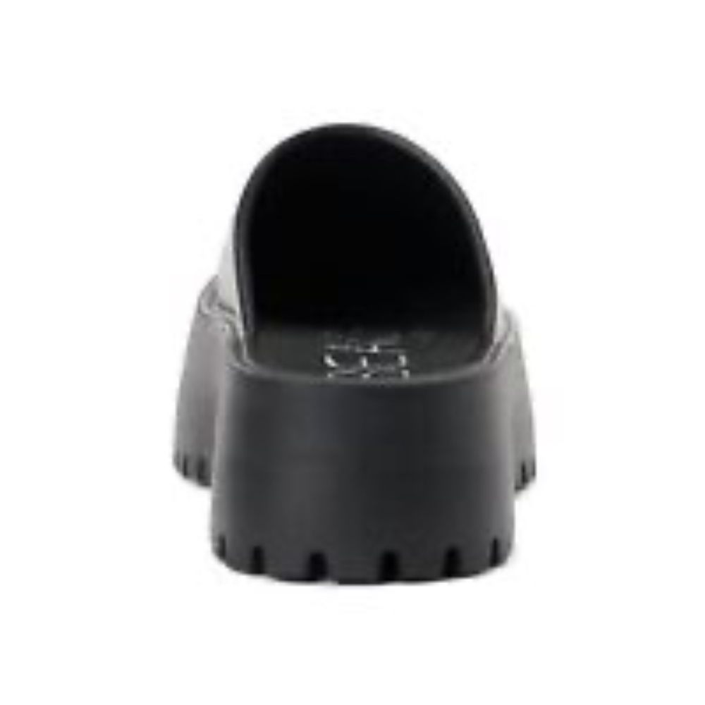 Jeffrey Campbell‎ Womens 8 Clogge Black Slip On Chunky Platform Mule Shoes - Picture 6 of 10